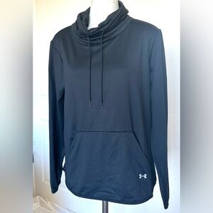 Under Armor Black Cowl Neck Hoodie